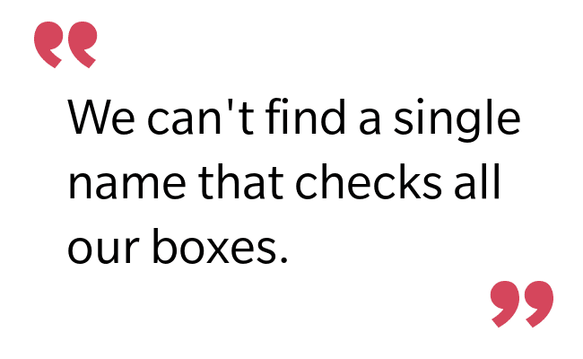 Let Us Name Your Baby