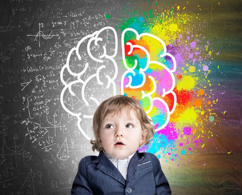 toddler boy brain thinking smart
