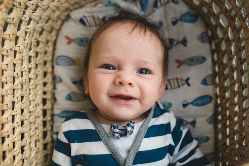 boy in basket