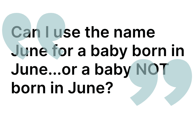 Let Us Name Your Baby