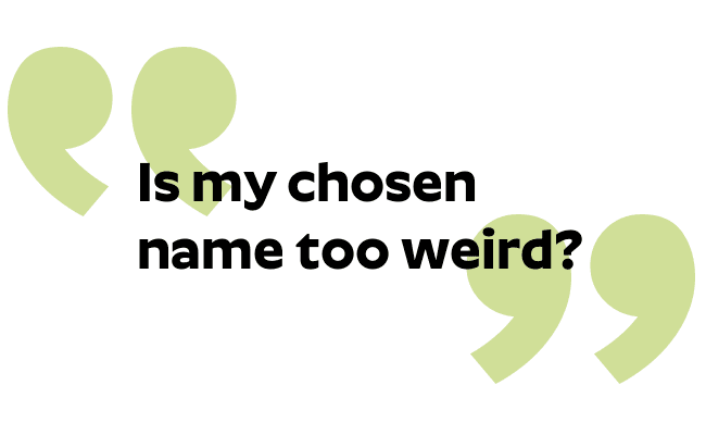 Let Us Name Your Baby