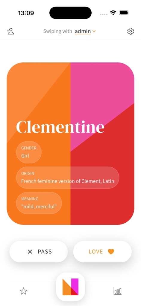 Nameberry app screenshot